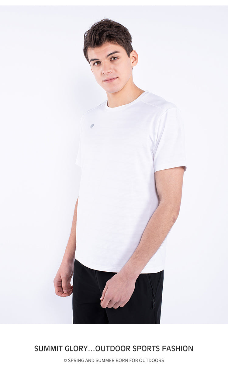 Men's Round Neck Ice T-Shirt