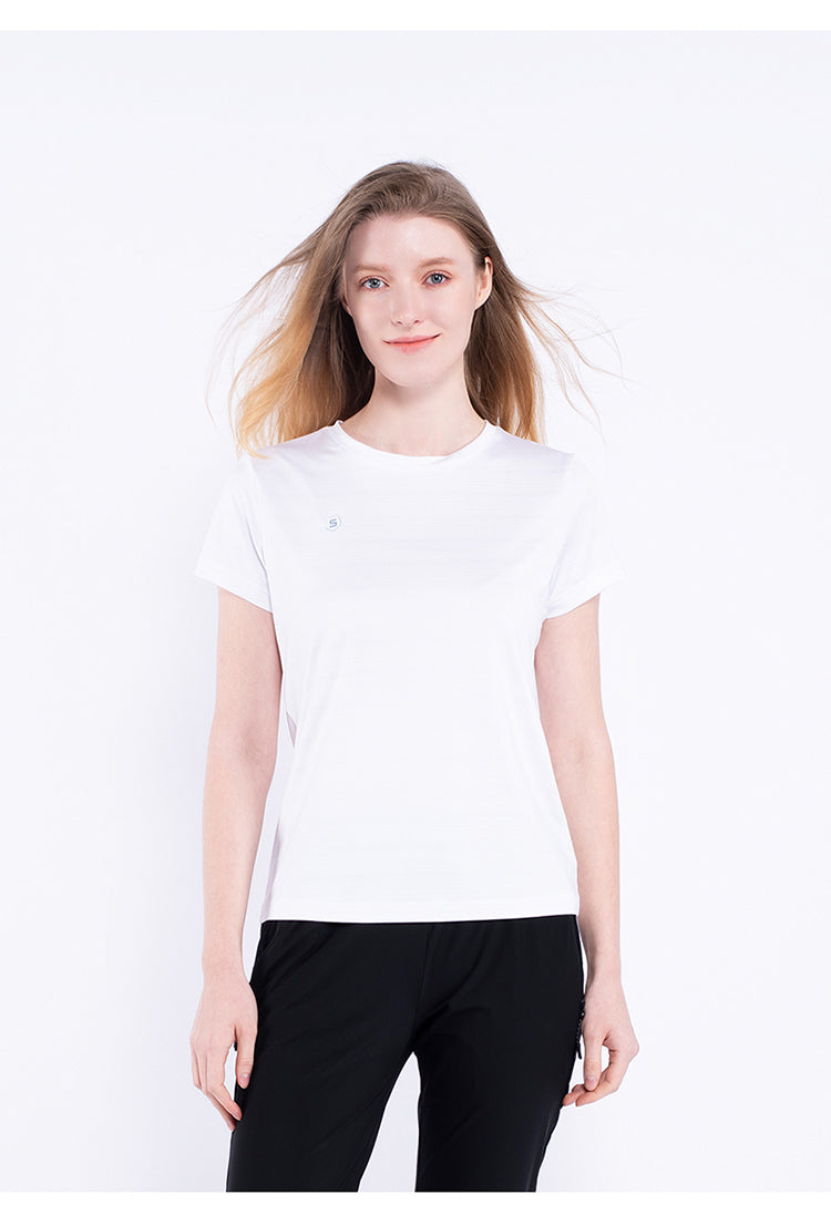 Women's Round Neck Ice T-Shirt