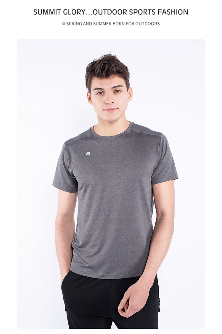 Men's Round Neck Ice T-Shirt